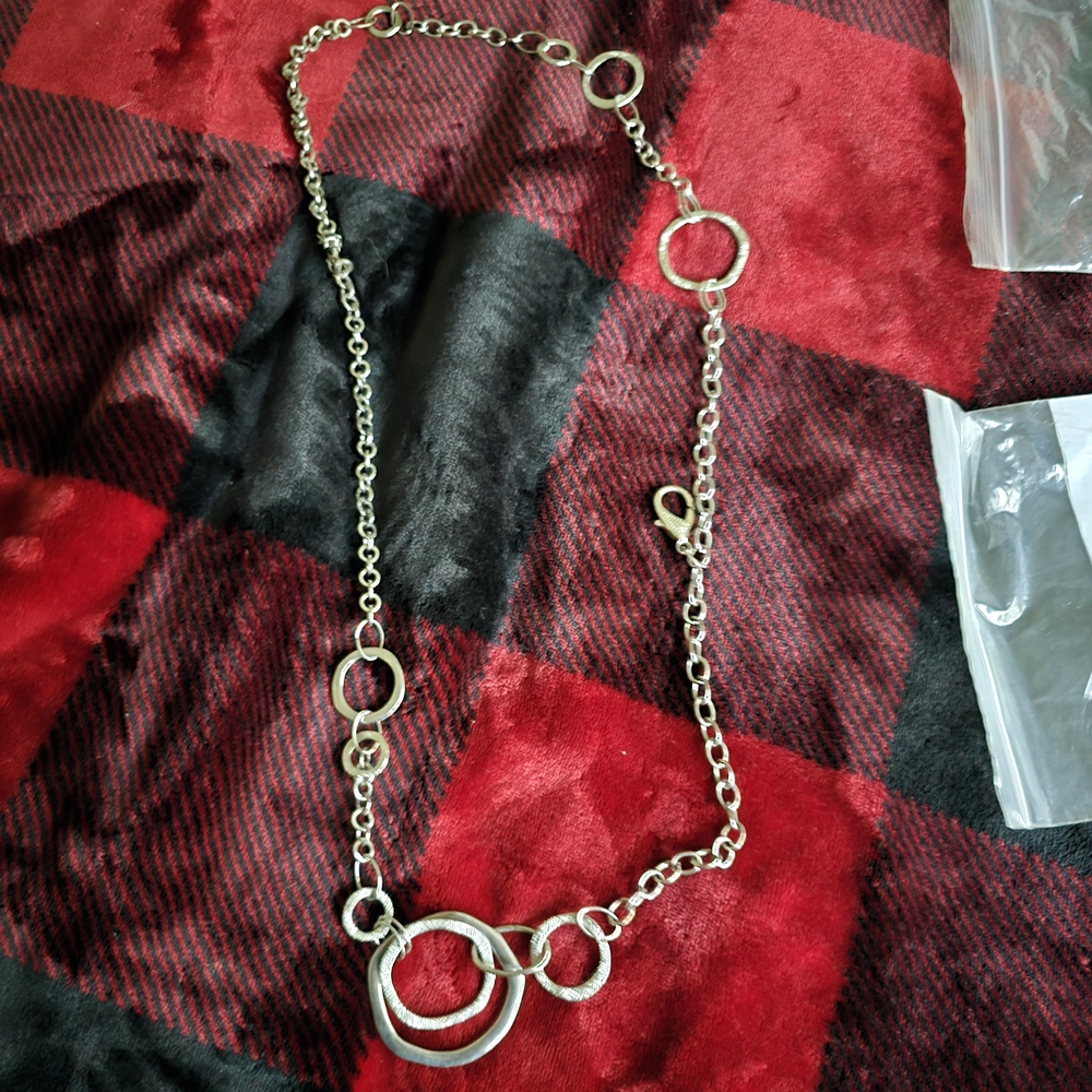 Paparazzi Silver Geometric Necklace